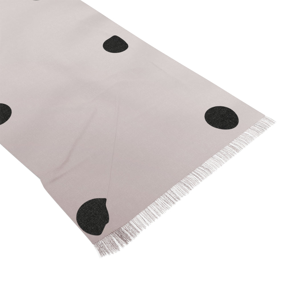 Light Polka Dot Scarf