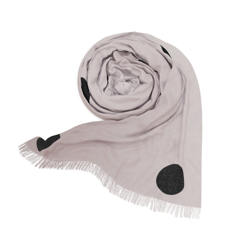 Light Polka Dot Scarf