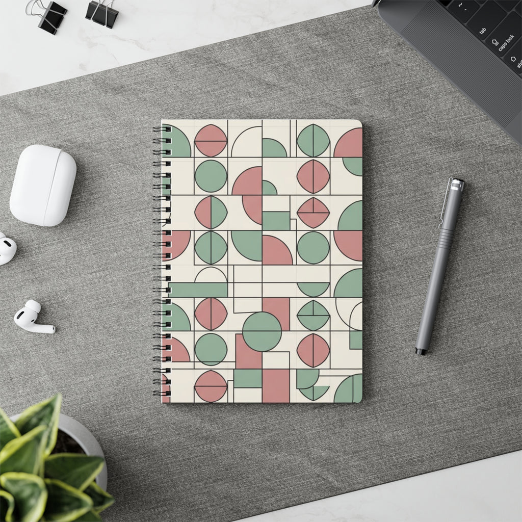 Chic Planner Notebook for 2026, Stylish A5 Wirobound Journal, Girls' Organizational Tool, Gift for Students, Planning Essentials